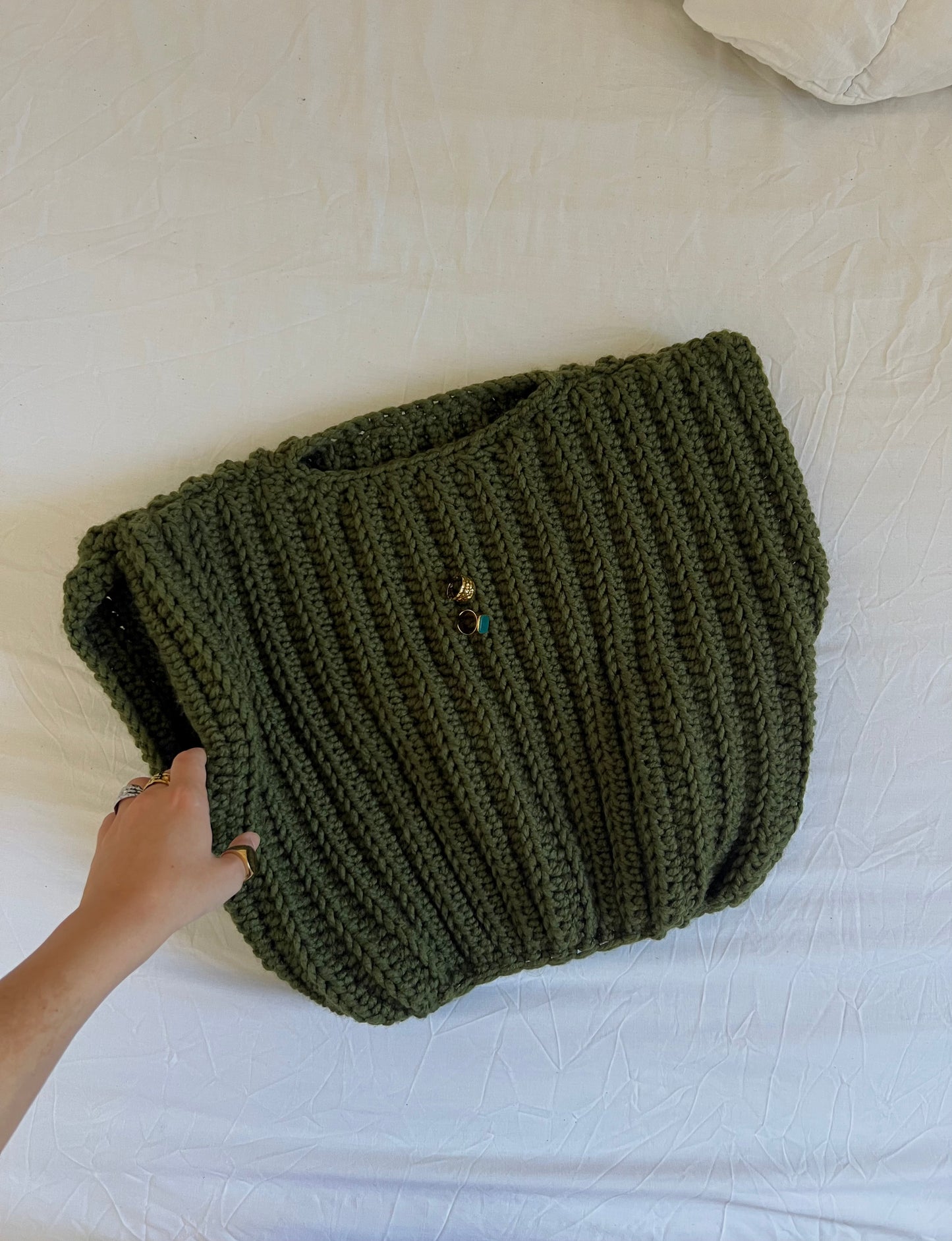 CHUNKY STITCH BABE VEST