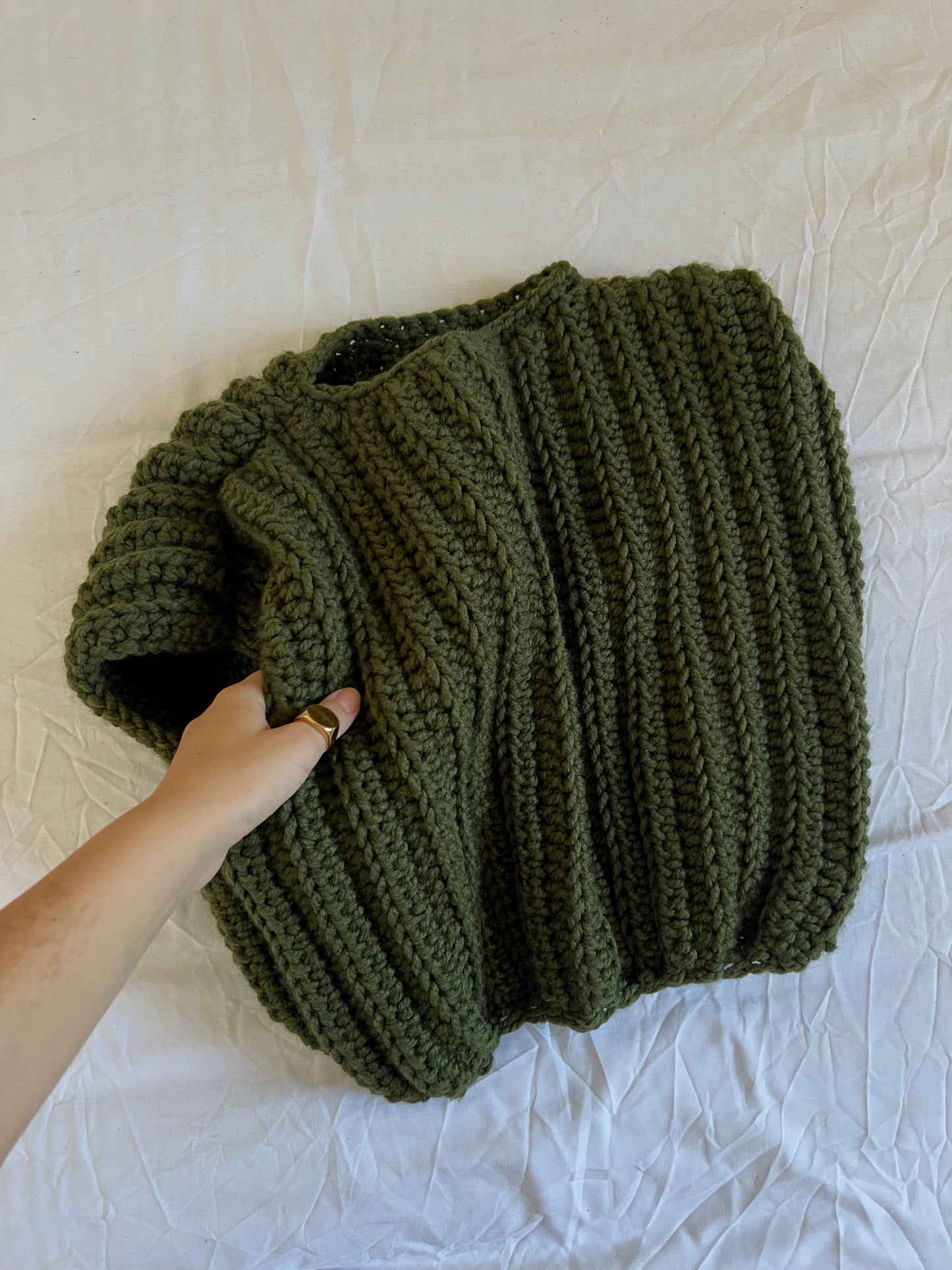 CHUNKY STITCH BABE VEST