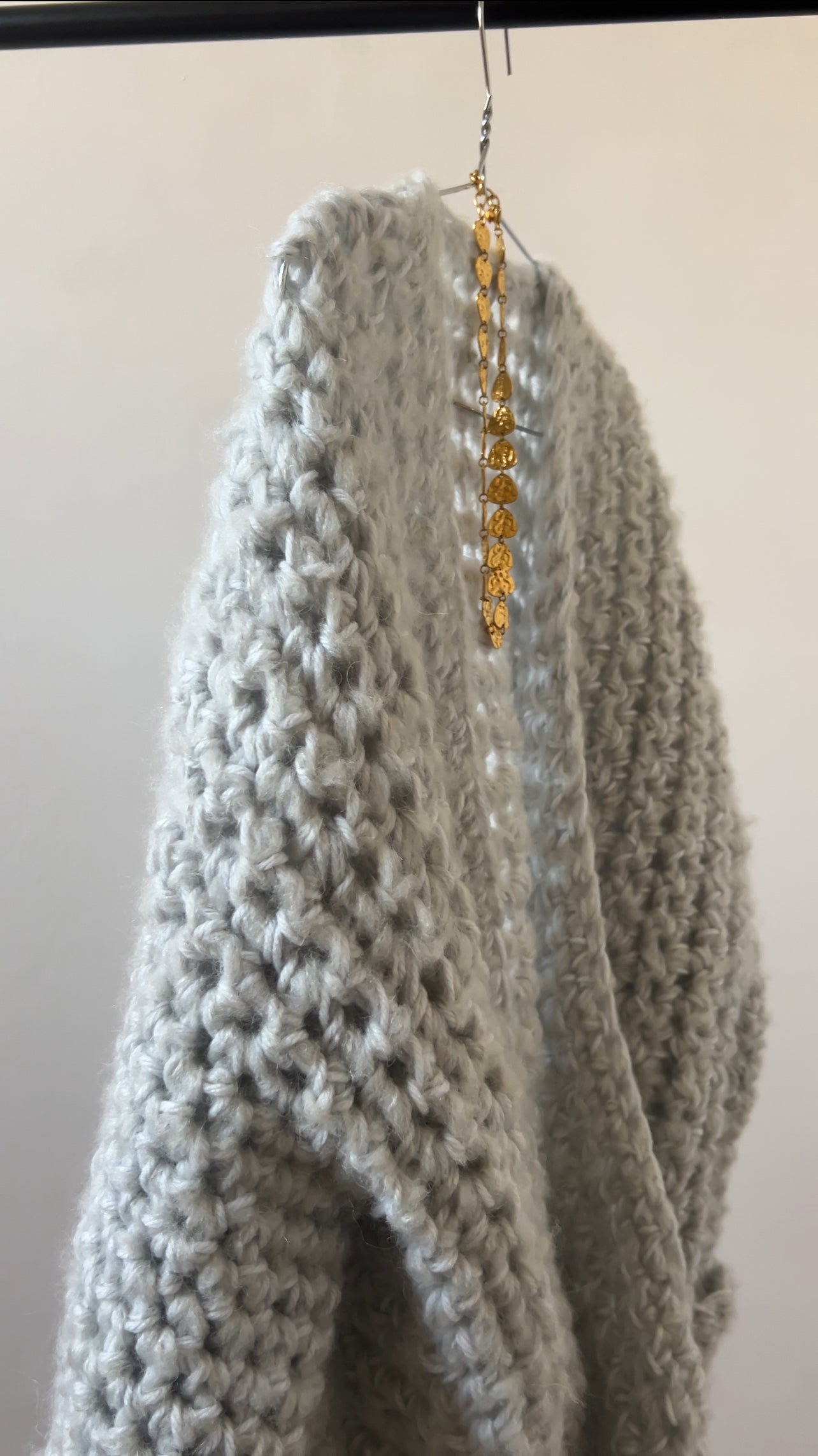 CHUNKY BABE WRAP CARDIGAN