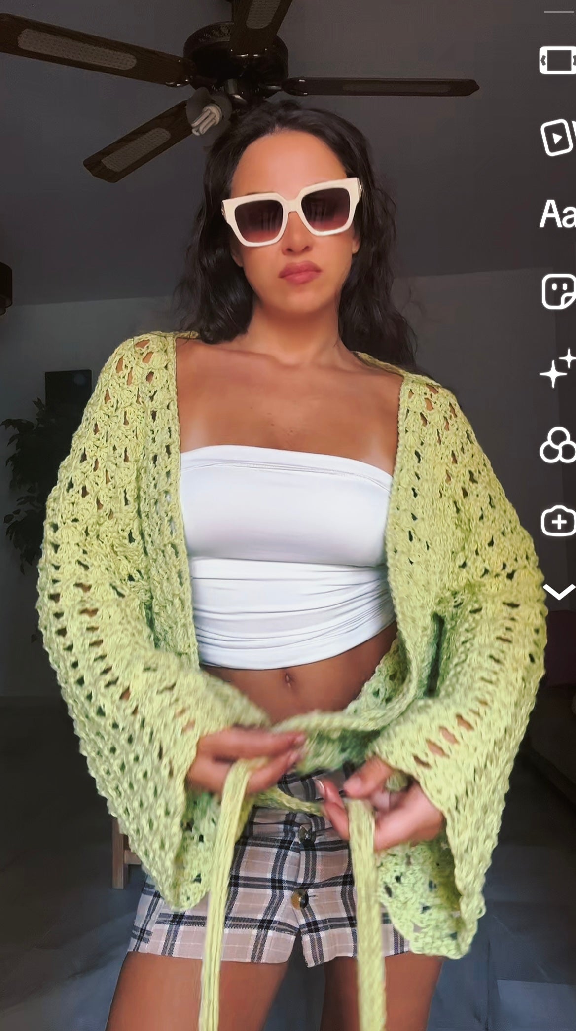 PALM KISS CARDIGAN