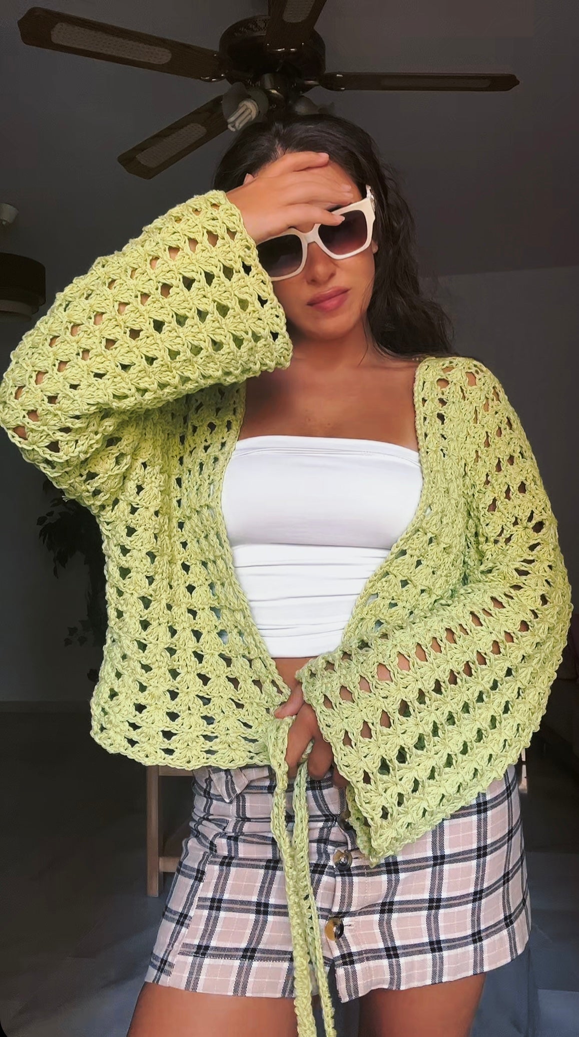 PALM KISS CARDIGAN