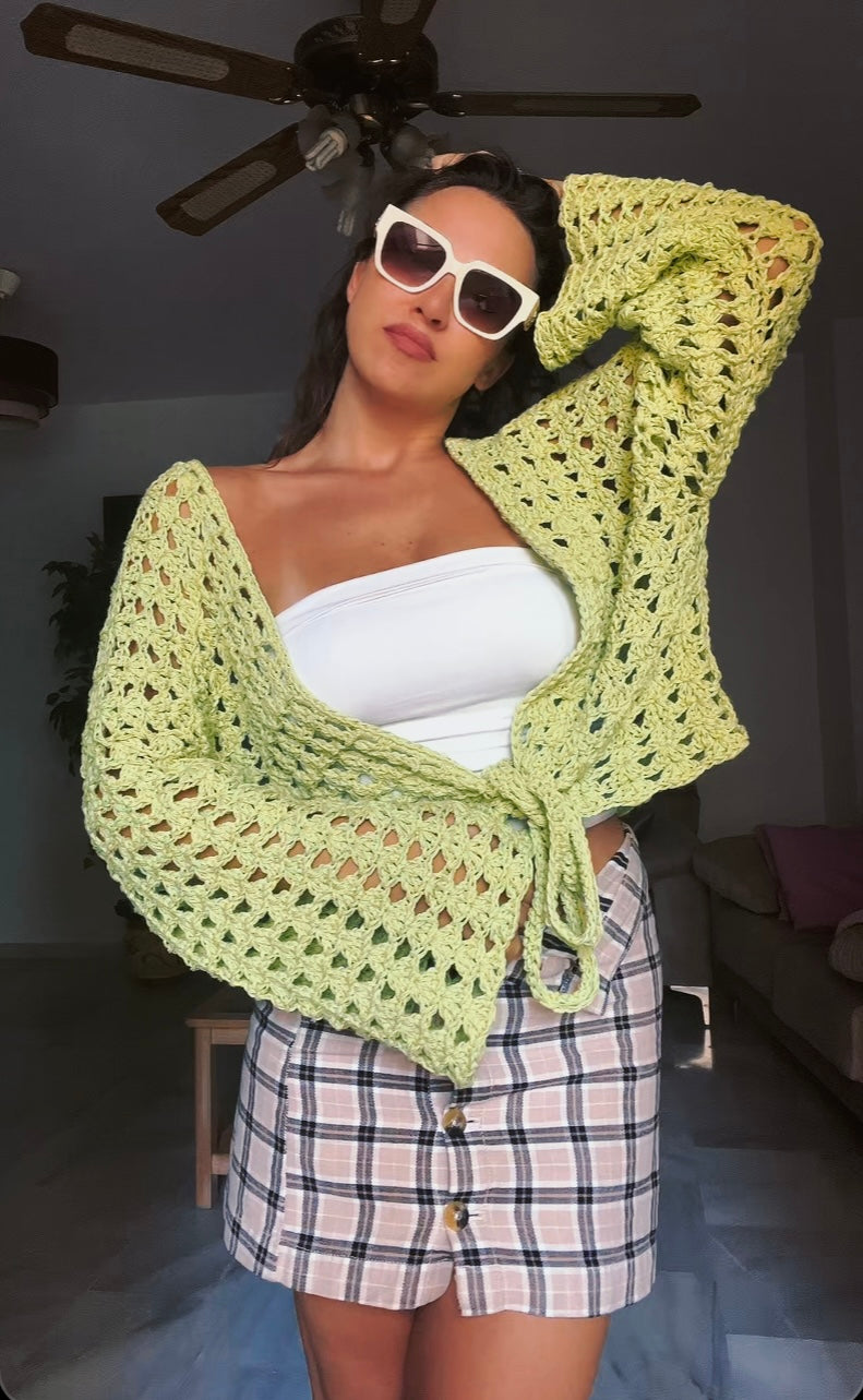PALM KISS CARDIGAN